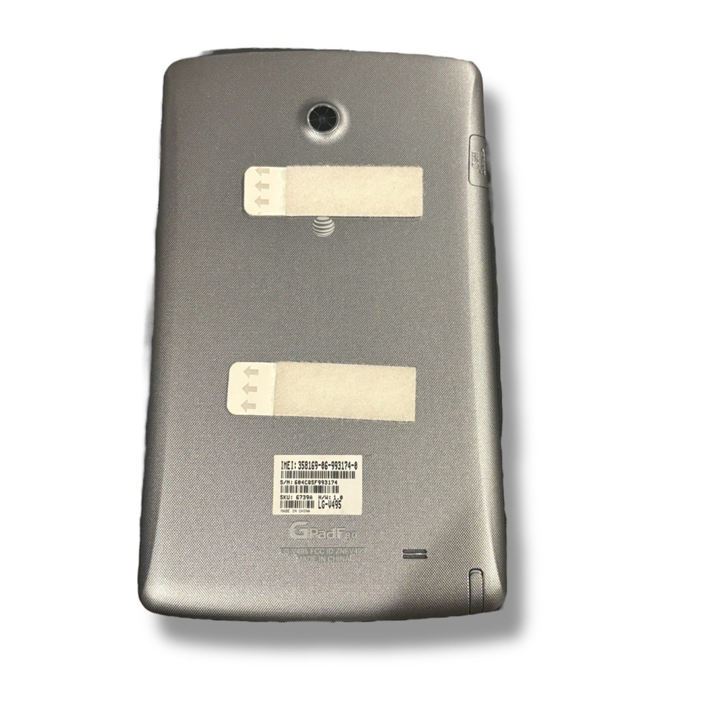 LG G Pad F V495 AT&T 16GB    *** EXCELLENT CONDITION Don’t Have Password - Picture 5 of 5